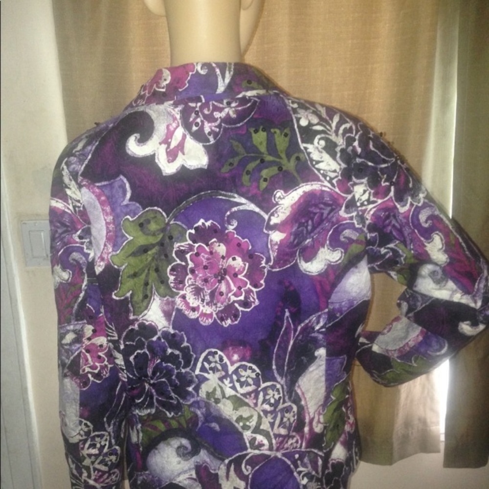 CHICO'S AND ADDITIONS BY CHICO'S BLAZERS. LOT OF 2💕ACCEPTING BEST OFFER💕 - Picture 3 of 5